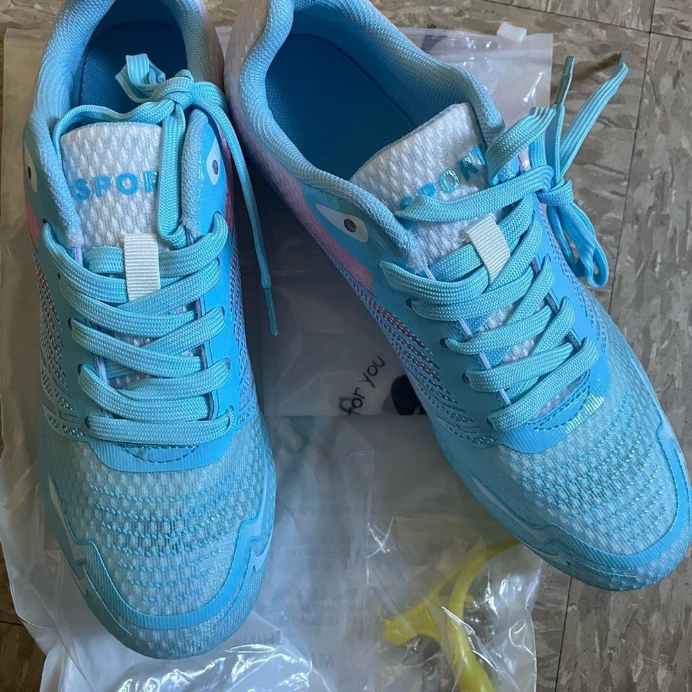 Sporto Blue Sneakers Lightweight Breathable Design